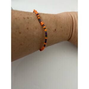 colored wire bangle bracelet